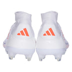 adidas F50 Pro Mid FG Women’s Firm Ground Soccer Cleat - White/Solar Red/Lucid Blue