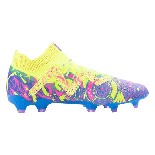 Puma Future Ultimate FG/AG Firm Ground Soccer Cleat - Ultra Blue/Yellow Alert/Luminous Pink