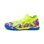 Puma Future Match TT Turf Soccer Cleat Ultra Blue/Yellow Alert/Luminous Pink