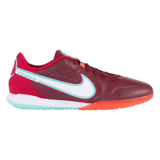 Nike React Legend 9 Pro IC Indoor Soccer Shoe - Team Red/White/Mystic Hibiscus/Bright Crimson/Dynamic Turquoise