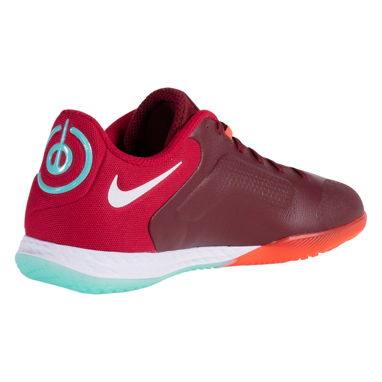 Nike React Legend 9 Pro IC Indoor Soccer Shoe - Team Red/White/Mystic Hibiscus/Bright Crimson/Dynamic Turquoise