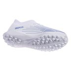 adidas Predator Edge.3 TF Junior Artificial Turf Soccer Shoes - Footwear White/Hi res Blue/Legacy Indigo