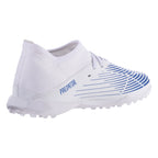adidas Predator Edge.3 TF Junior Artificial Turf Soccer Shoes - Footwear White/Hi res Blue/Legacy Indigo