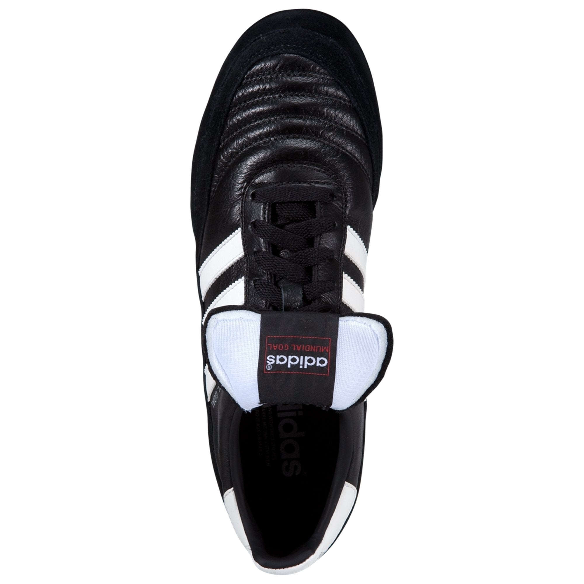adidas Mundial Goal Indoor Soccer Shoe - Black/White