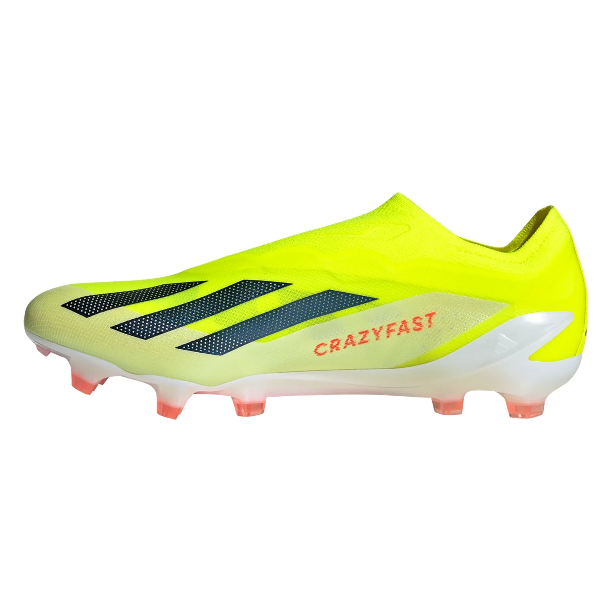 adidas X CrazyFast Elite Laceless FG Firm Ground Soccer Cleat - Solar Yellow/Core Black/White