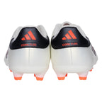 adidas Copa Pure 2 League FG Junior Firm Ground Soccer Cleat - Ivory/Core Black/Solar Red