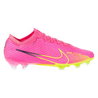 Nike Air Zoom Mercurial Vapor 15 Elite FG Soccer Cleat - Pink/Yellow/Dark Grey