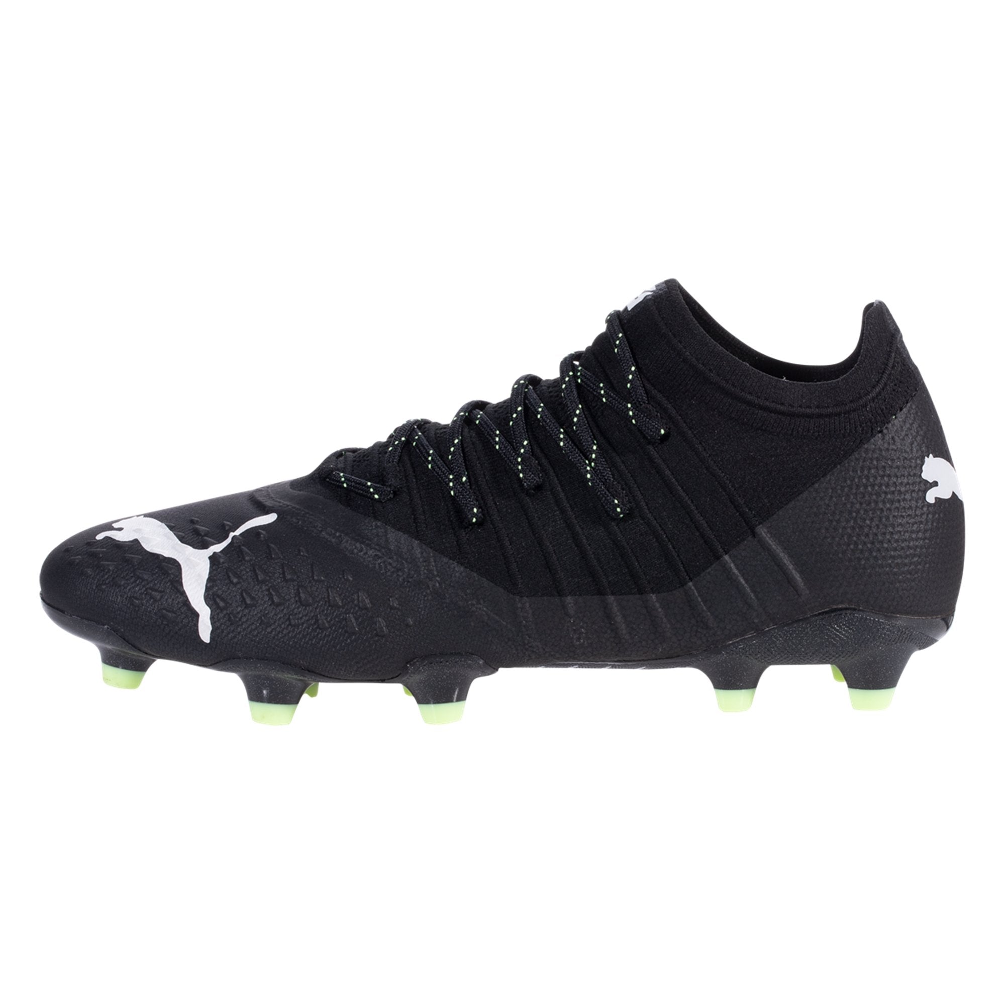 Puma Future 1.3 FG/AG Soccer Cleat Black/White/Fizzy Light