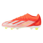 adidas X CrazyFast Elite FG Junior Firm Ground Soccer Cleat - Solar Red/White/Solar Yellow