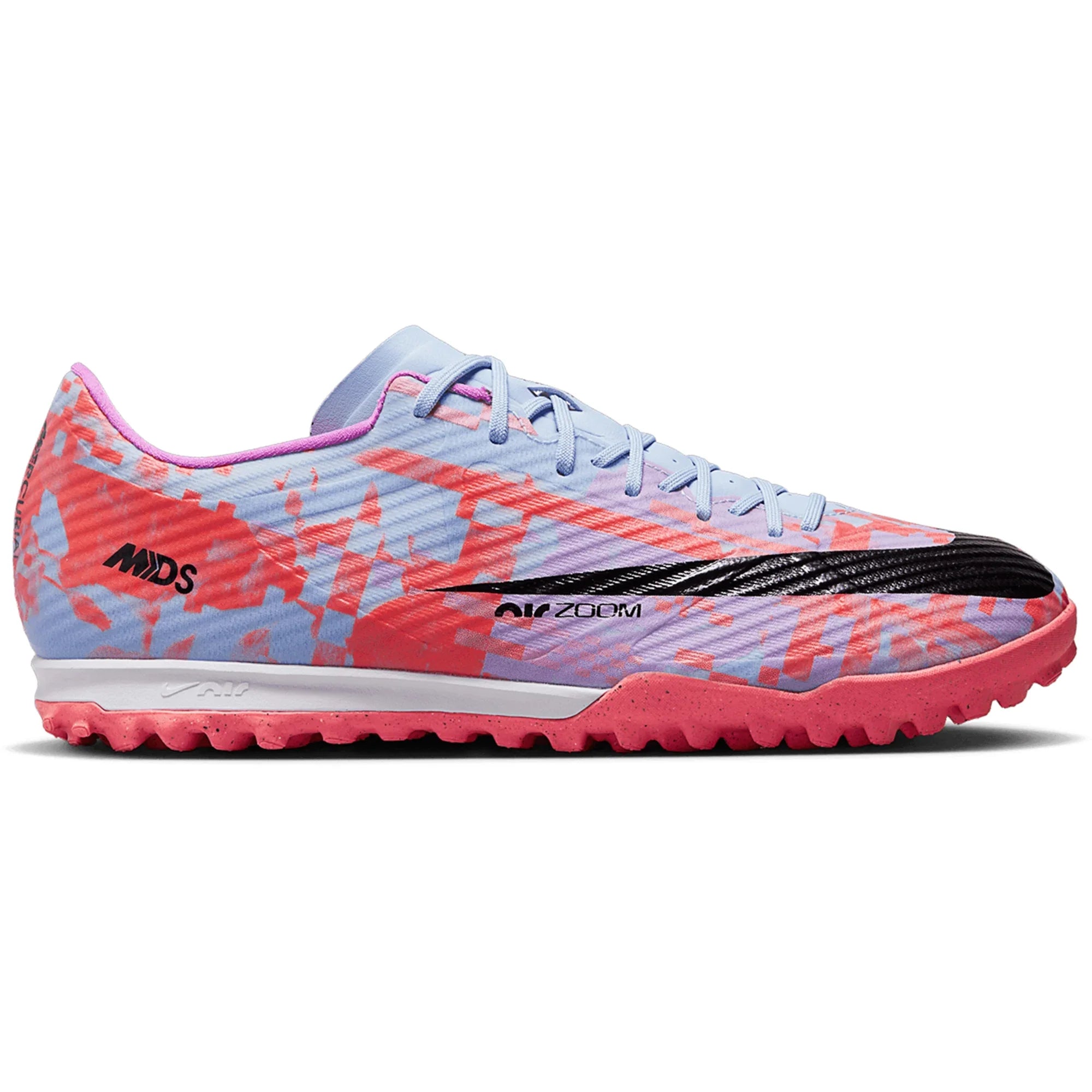 Nike Zoom Mercurial Dream Speed Vapor 15 Academy TF Turf Soccer Shoes - Cobalt/Black/Fuchsia/Pink/Red