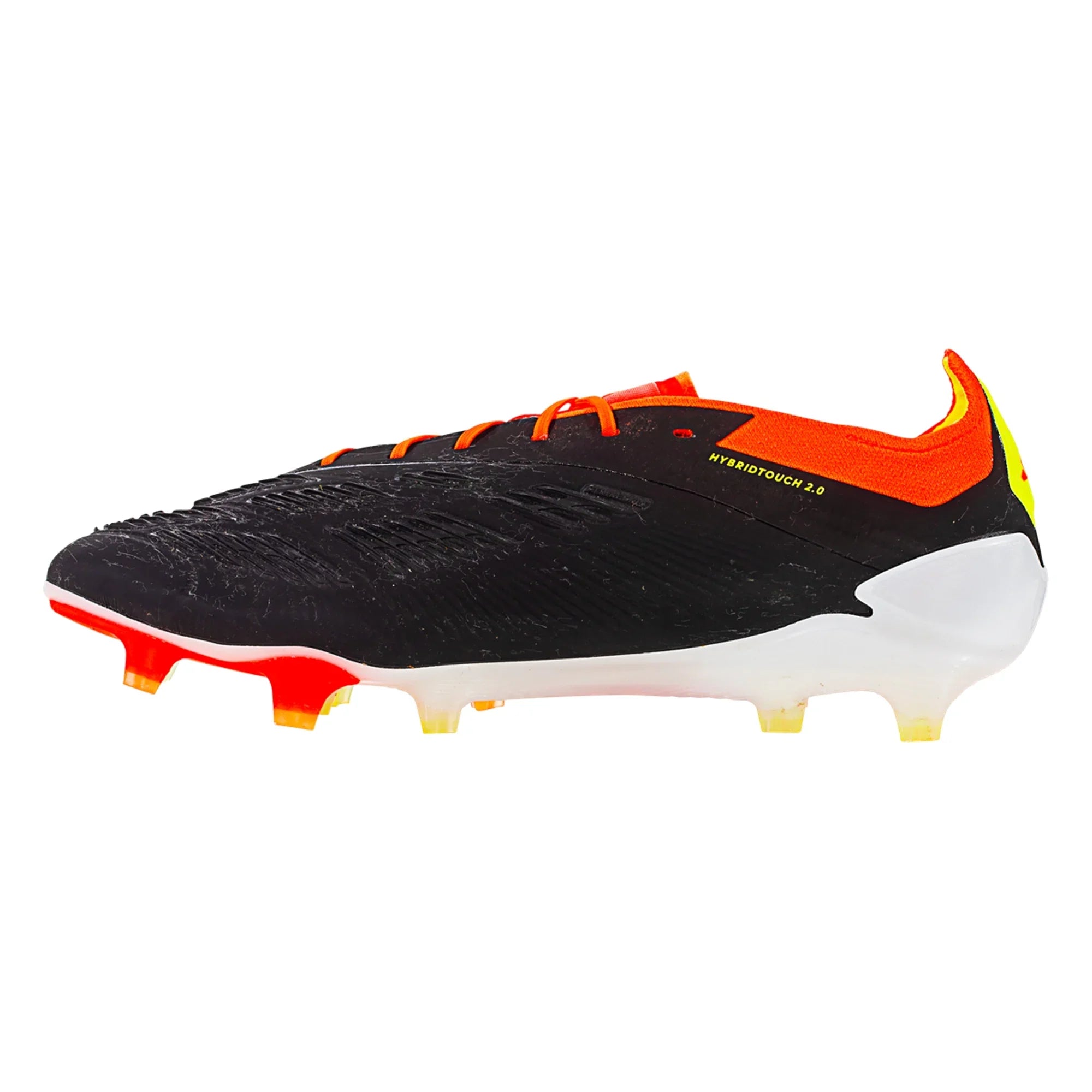 adidas Predator Elite FG Firm Ground Soccer Cleat - Core Black/White/Solar Red
