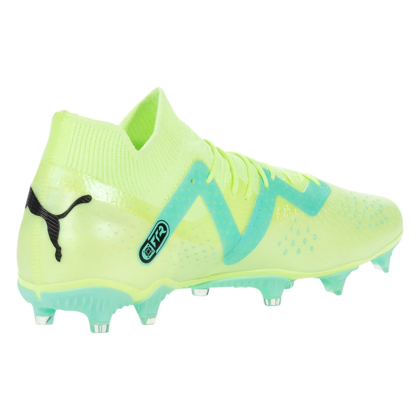Puma Future Match FG/AG Firm Ground Soccer Cleat - Yellow/Black/Peppermint
