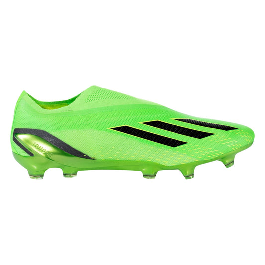 adidas X Speedportal+ FG Firm Ground Soccer Cleat - Solar Green/Core Black/Solar Yellow