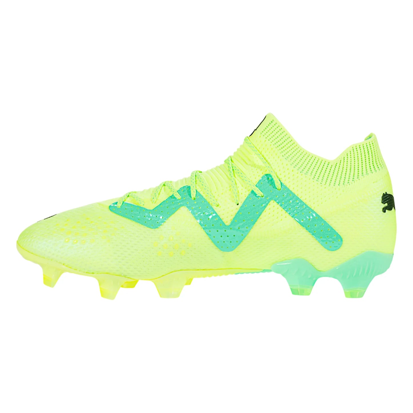 Puma Future Ultimate FG/AG Soccer Cleats - Yellow/Black/Peppermint
