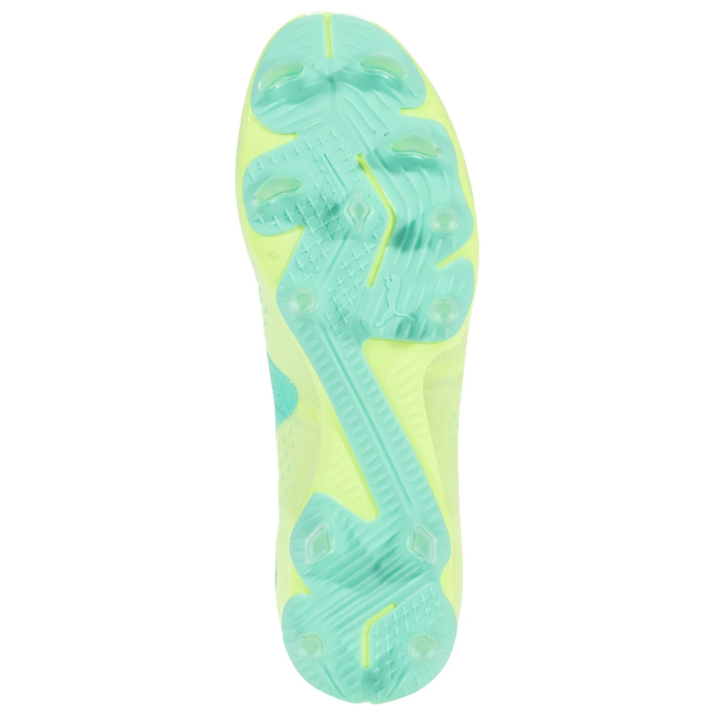 Puma Future Match FG/AG Firm Ground Soccer Cleat - Yellow/Black/Peppermint