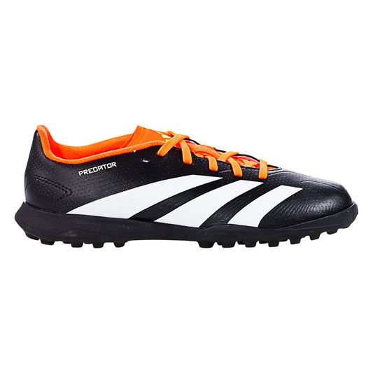 adidas Predator League Low TF Junior Turf Soccer Cleat - Core Black/White/Solar Red