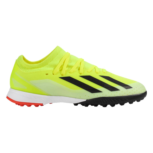 adidas X Crazyfast League TF Junior Turf Soccer Cleat - Solar Yellow/Core Black/White