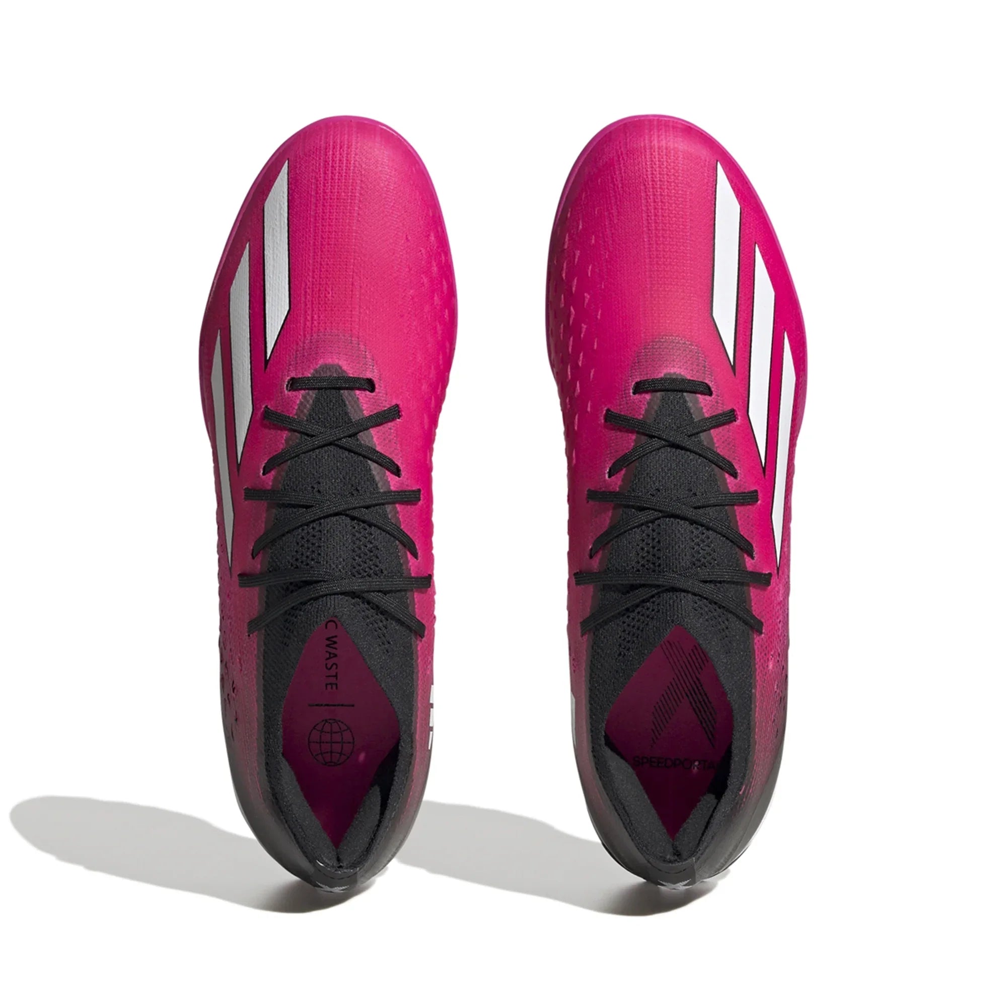 adidas X Speedportal.1 TF Artificial Turf Soccer Shoe - Pink/Metallic/Black