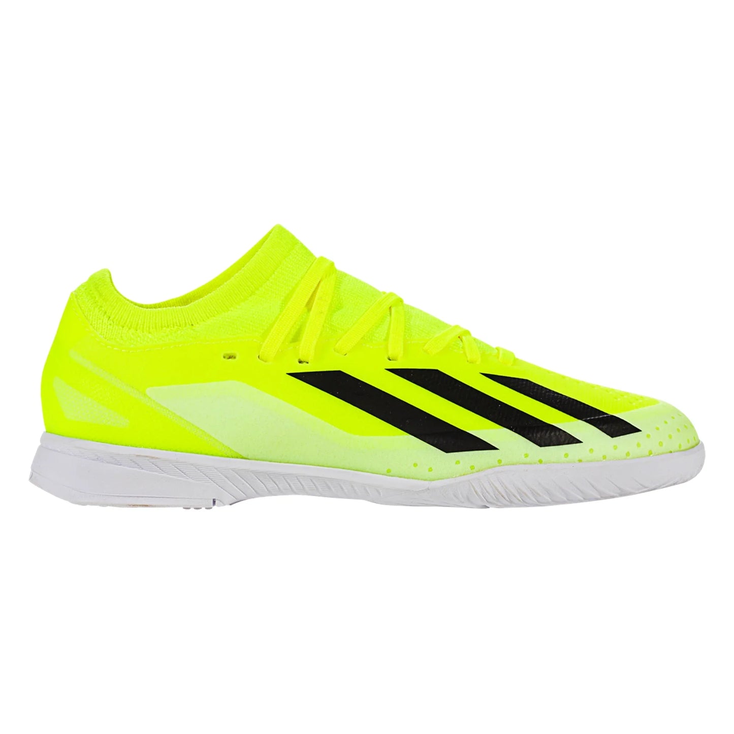adidas X CrazyFast League IN Indoor Soccer Shoe - Solar Yellow/Core Black/White