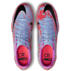 Nike Zoom Mercurial Dream Speed Vapor 15 Academy TF Turf Soccer Shoes - Cobalt/Black/Fuchsia/Pink/Red