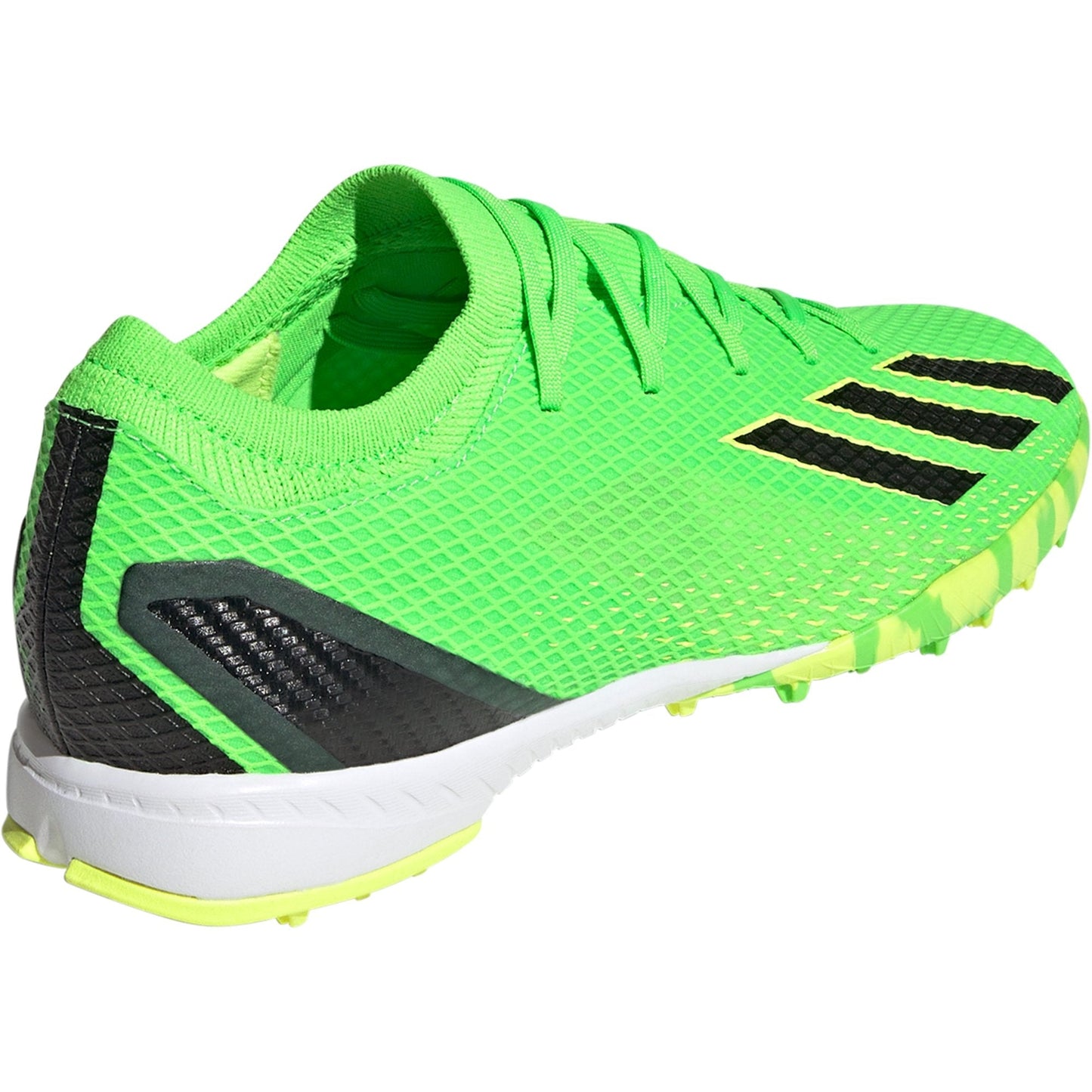 adidas X Speedportal.3 TF Artificial Turf Soccer Shoe - Solar Green/Core Black/Solar Yellow