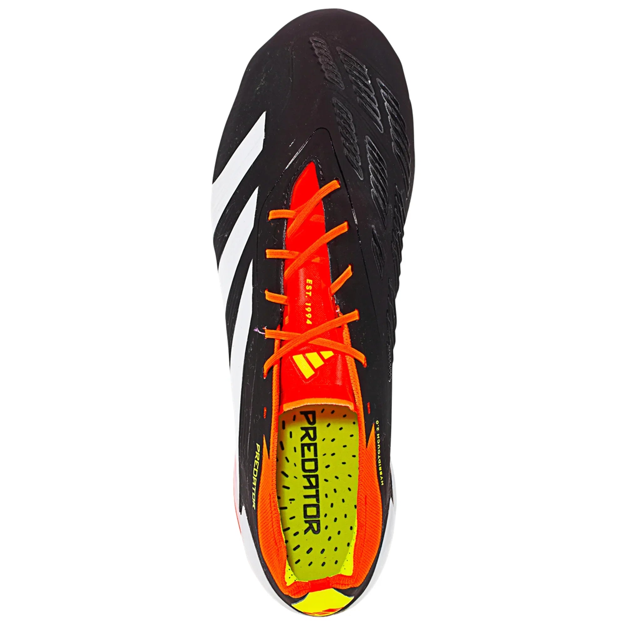 adidas Predator Elite FG Firm Ground Soccer Cleat - Core Black/White/Solar Red