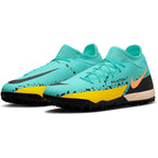 Nike Phantom GT2 Academy TF DF Artificial Turf Soccer Shoe - Glacier Ice/Black/Yellow Strike