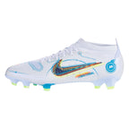 Nike Mercurial Vapor 14 Pro FG Firm Ground Soccer Cleats - Grey/Blackened Blue/Light Marine/Laser Blue/Rush Orange/Volt