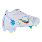 Nike Mercurial Vapor 14 Pro FG Firm Ground Soccer Cleats - Grey/Blackened Blue/Light Marine/Laser Blue/Rush Orange/Volt