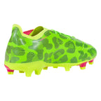 adidas Predator League Low FG Firm Ground Soccer Cleat - Solar Green/Shock Pink/Lucid Lemon