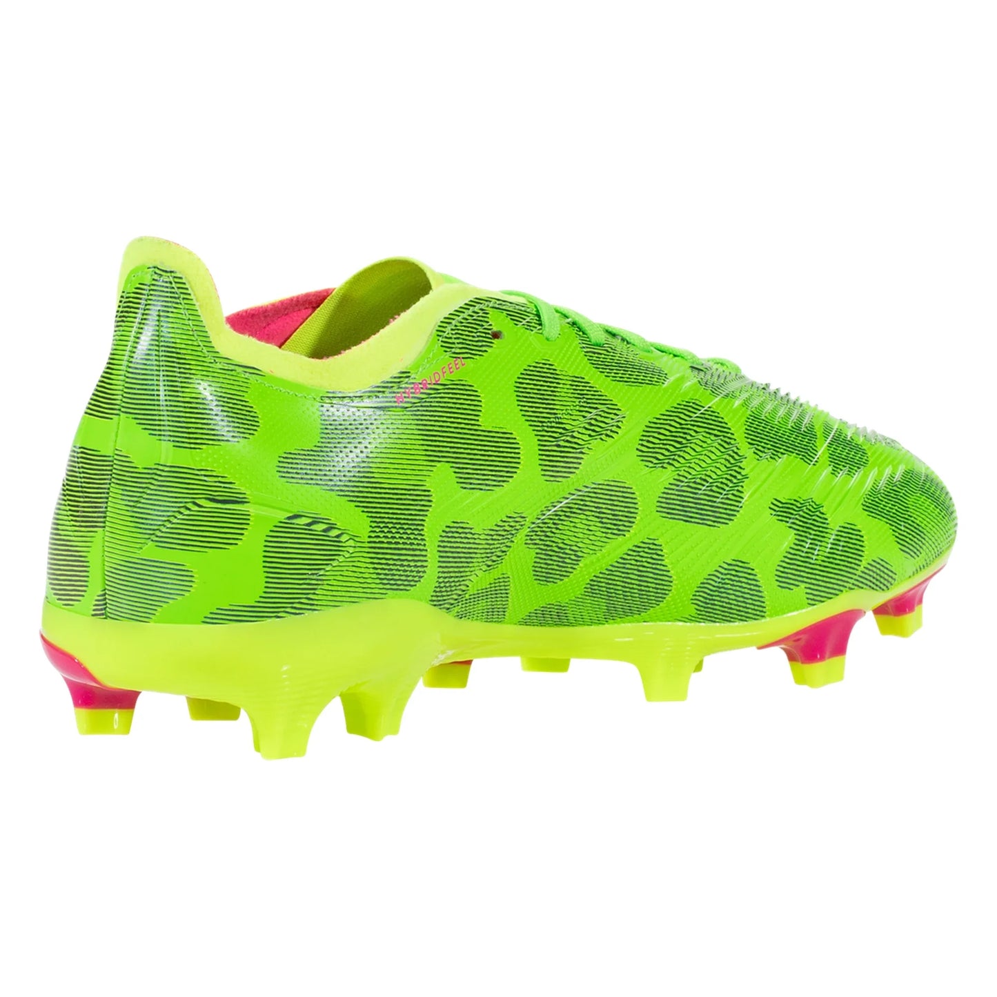 adidas Predator League Low FG Firm Ground Soccer Cleat - Solar Green/Shock Pink/Lucid Lemon