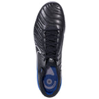 Nike Tiempo Legend 10 Elite FG Firm Ground Soccer Cleat - Black/Chrome/HyperRoyal
