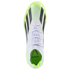 adidas X CrazyFast.1 TF Turf Soccer Cleat White/Core Black/Lucid Lemon