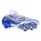 Nike Air Zoom Mercurial Superfly 9 Elite CR7 FG  Firm Ground Soccer Cleats- White/MetallicCopper/Concord/MediumBlue