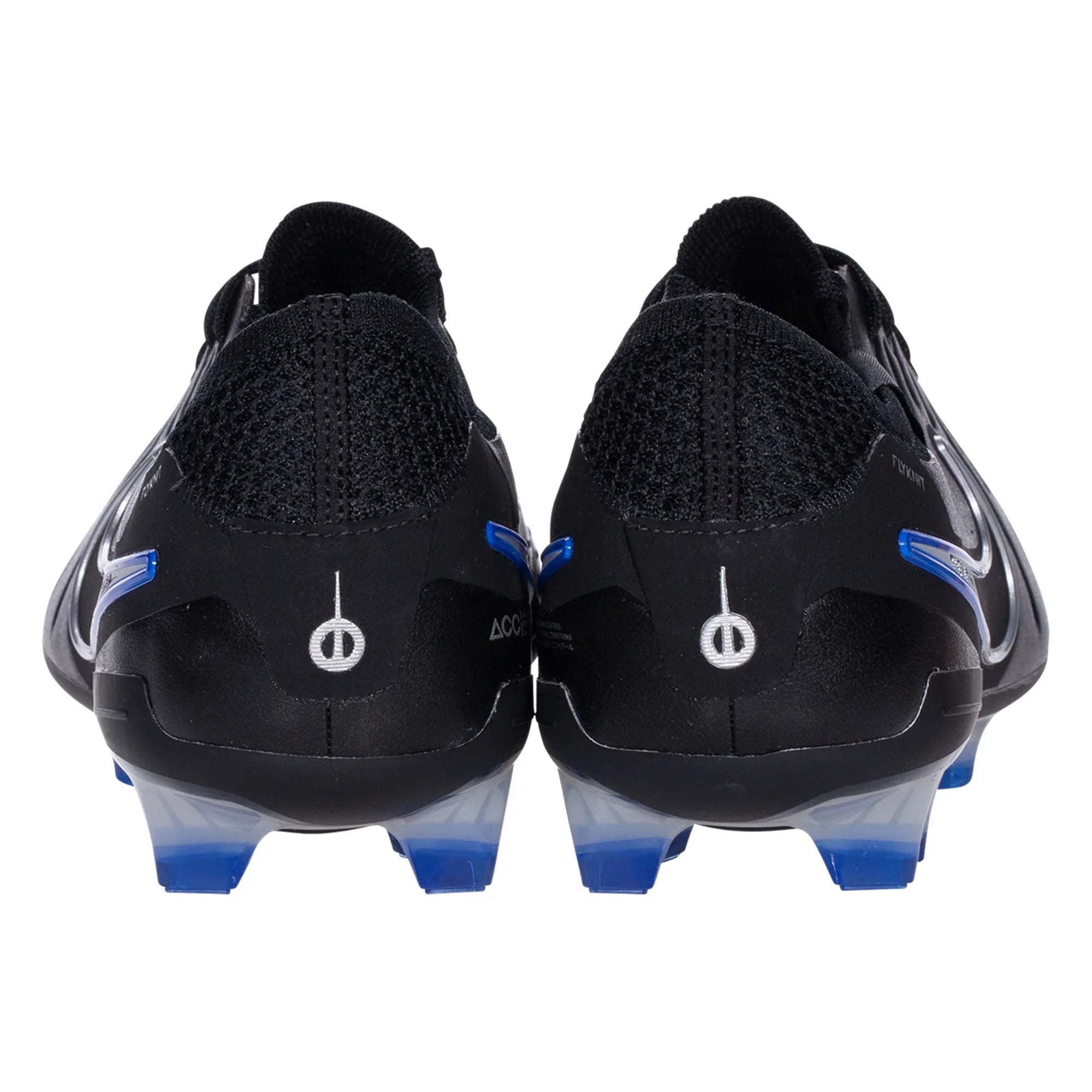 Nike Tiempo Legend 10 Elite FG Firm Ground Soccer Cleat - Black/Chrome/HyperRoyal