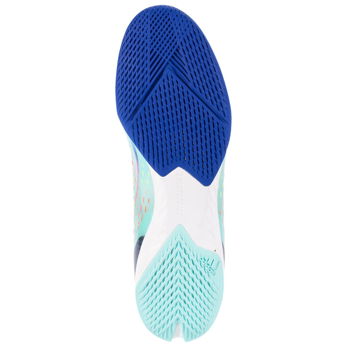 adidas X Speedportal.1 IN Indoor Soccer Shoe - Clear Aqua/Solar Red/Power Blue