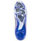 Nike Air Zoom Mercurial Superfly 9 Elite CR7 FG  Firm Ground Soccer Cleats- White/MetallicCopper/Concord/MediumBlue