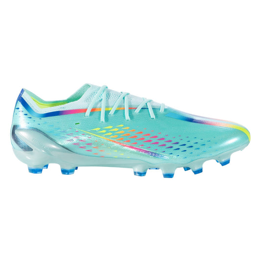 adidas X Speedportal.1 AG Firm Ground Soccer Cleat - Clear Aqua/Solar Red/Power Blue