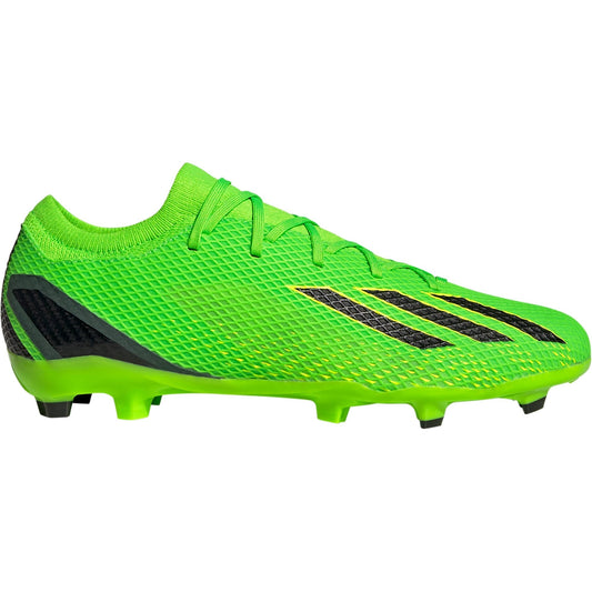 adidas X Speedportal.3 FG Firm Ground Soccer Cleat - Solar Green/Core Black/Solar Yellow