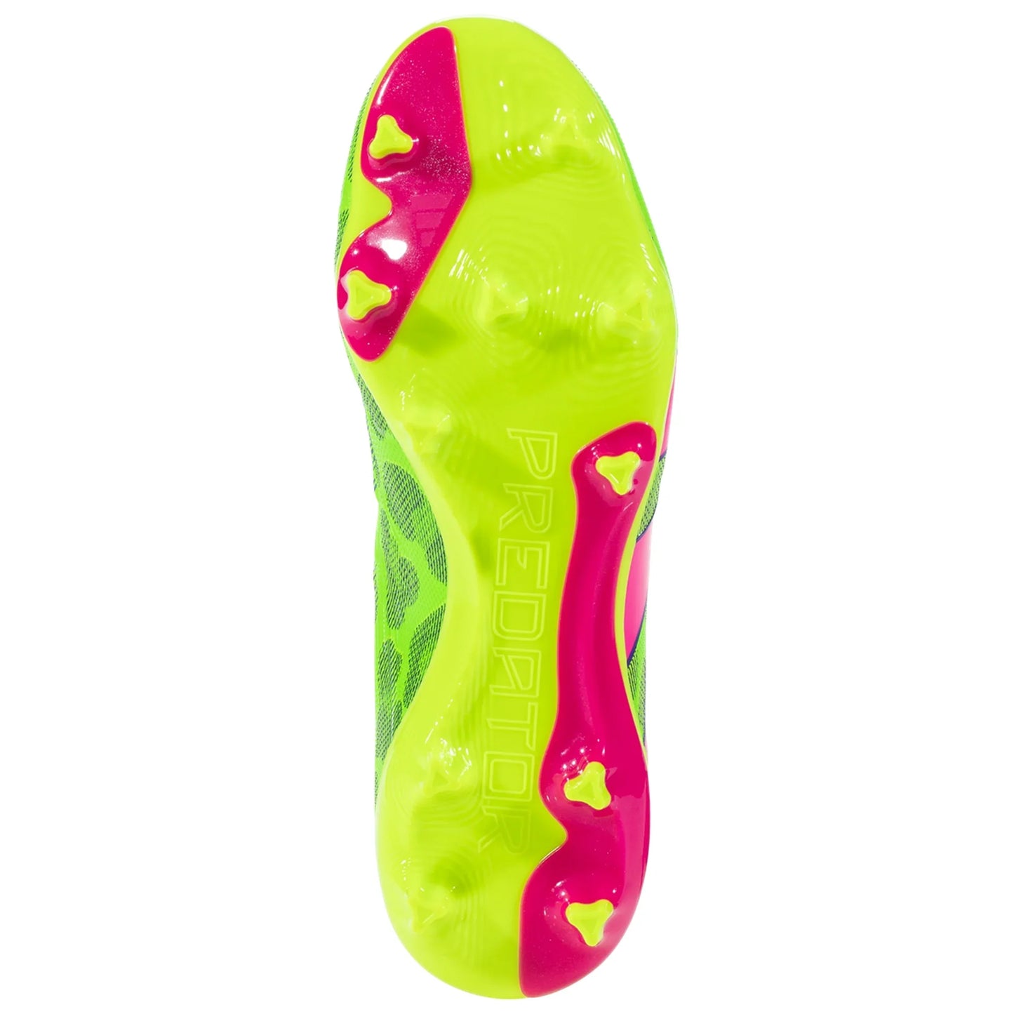 adidas Predator League Low FG Firm Ground Soccer Cleat - Solar Green/Shock Pink/Lucid Lemon