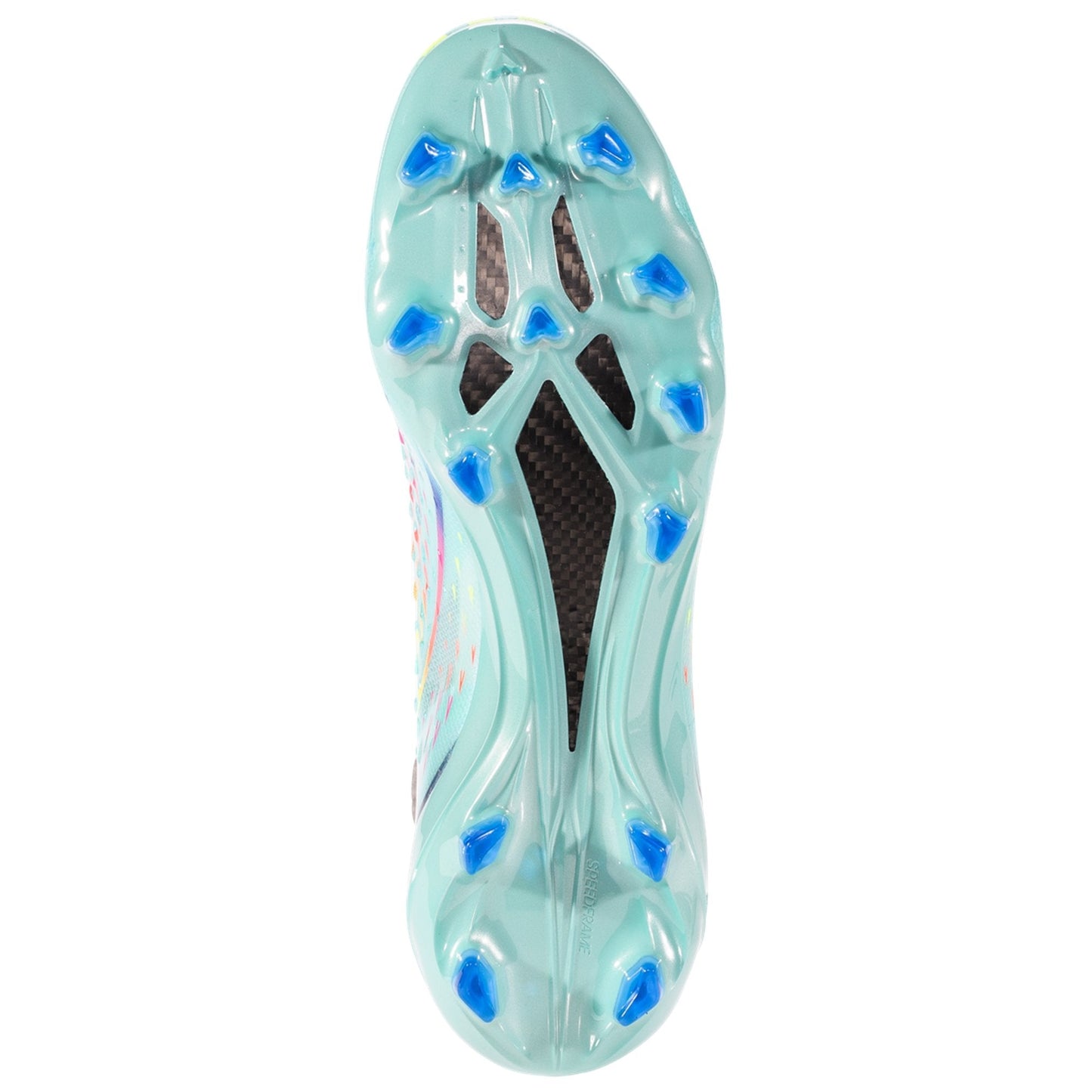 adidas X Speedportal.1 AG Firm Ground Soccer Cleat - Clear Aqua/Solar Red/Power Blue