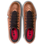 Nike Zoom Mercurial Superfly 9 Academy Q TF Turf Soccer Shoes - MetallicCopper