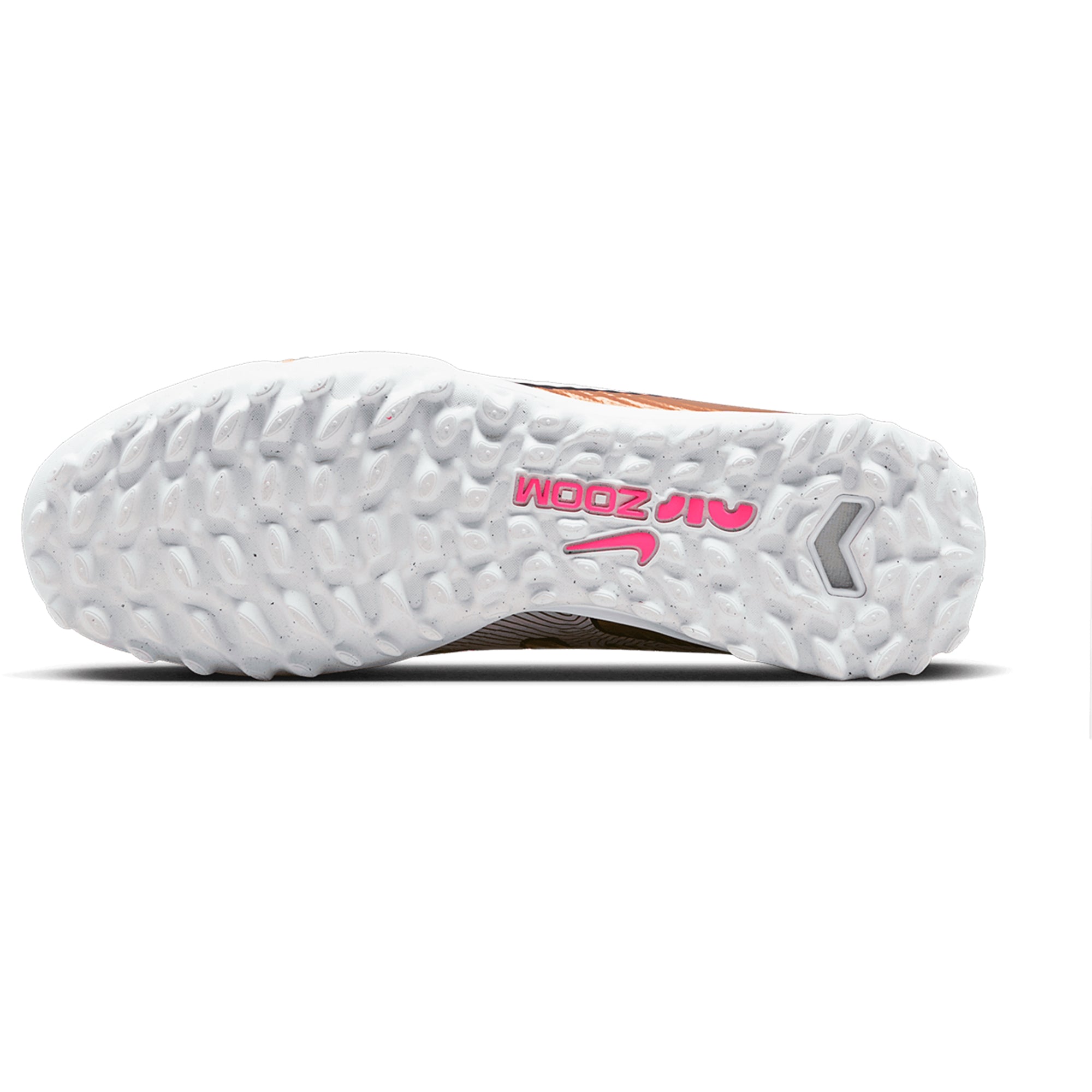 Nike Zoom Mercurial Superfly 9 Academy Q TF Turf Soccer Shoes - MetallicCopper