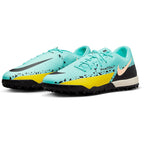 Nike Junior Phantom GT2 Academy TF Artificial Turf Soccer Shoe - Glacier Ice/Black/Yellow Strike