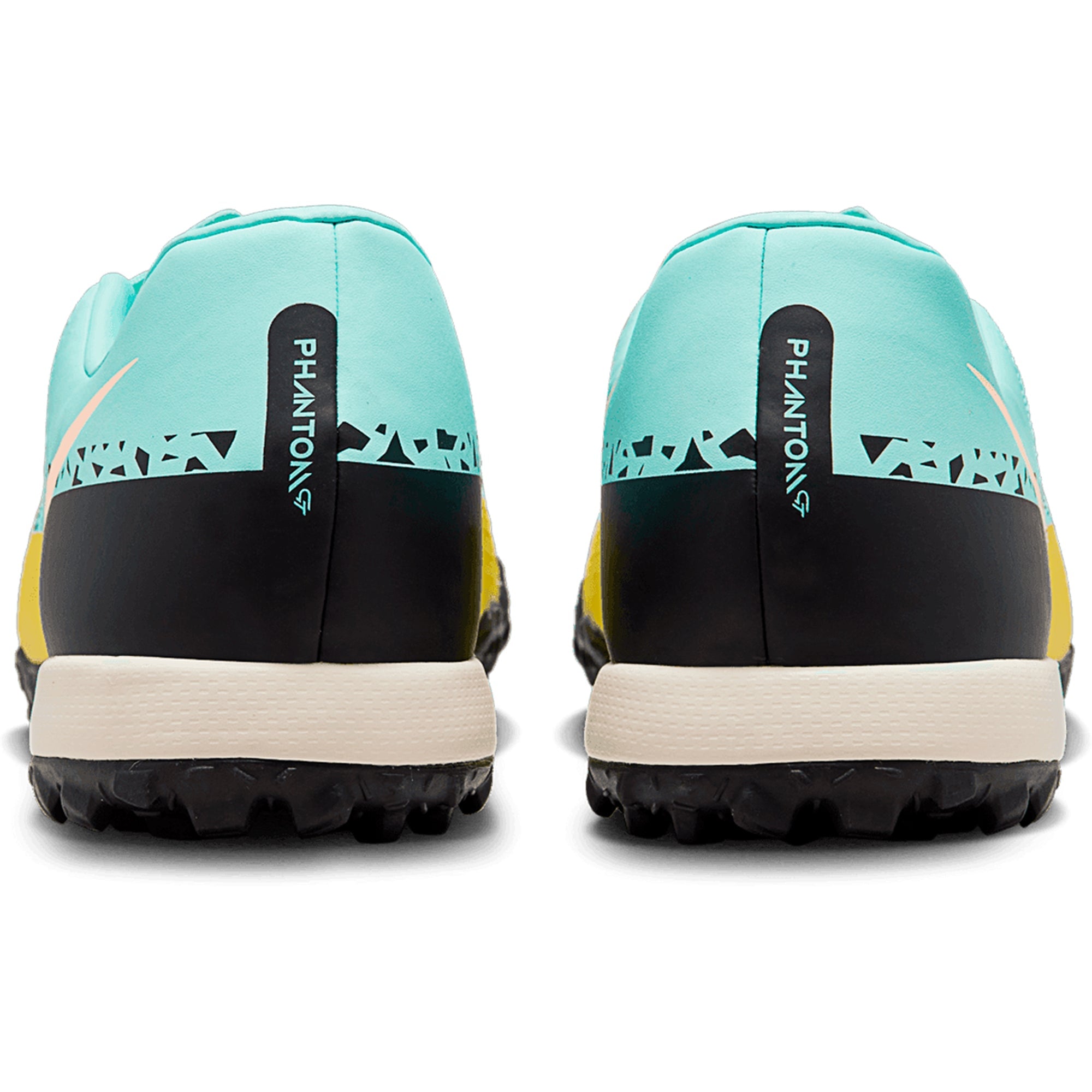 Nike Junior Phantom GT2 Academy TF Artificial Turf Soccer Shoe - Glacier Ice/Black/Yellow Strike