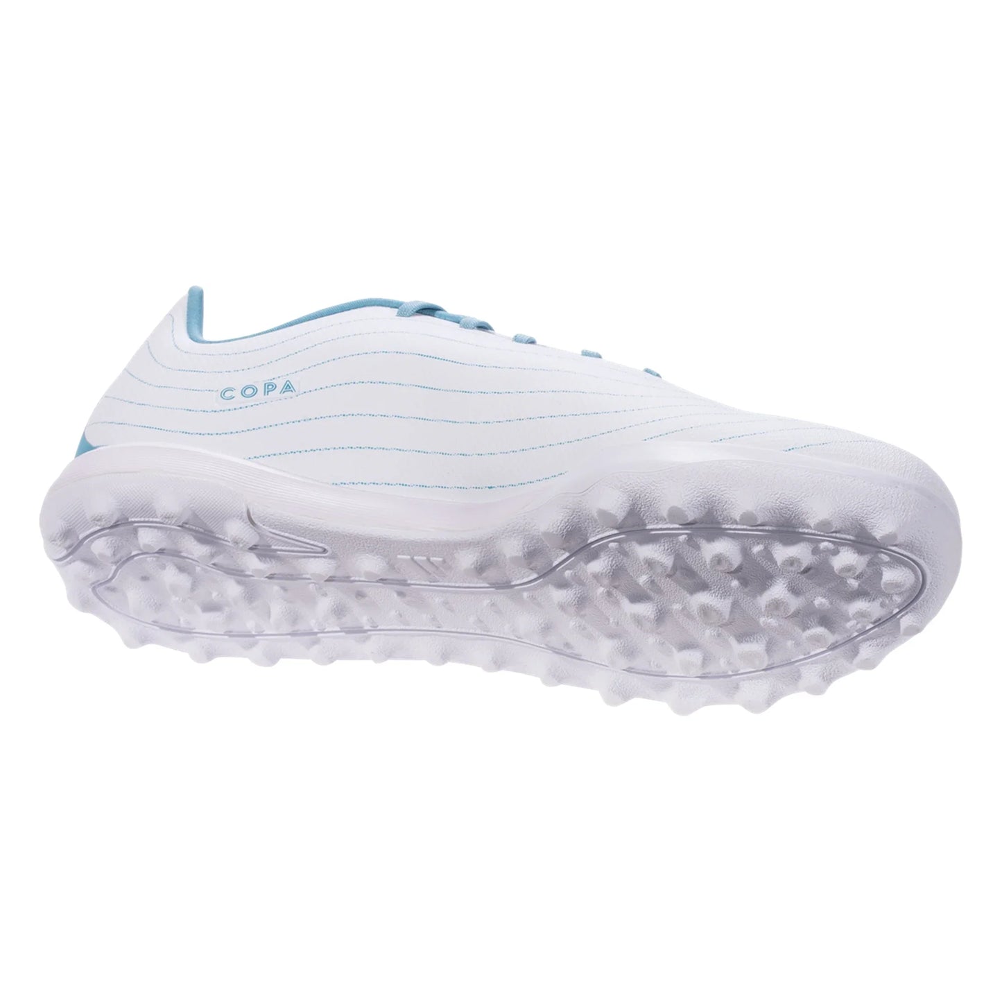 adidas Copa Pure.3 Parley TF Turf Soccer Cleats White/Grey/Blue