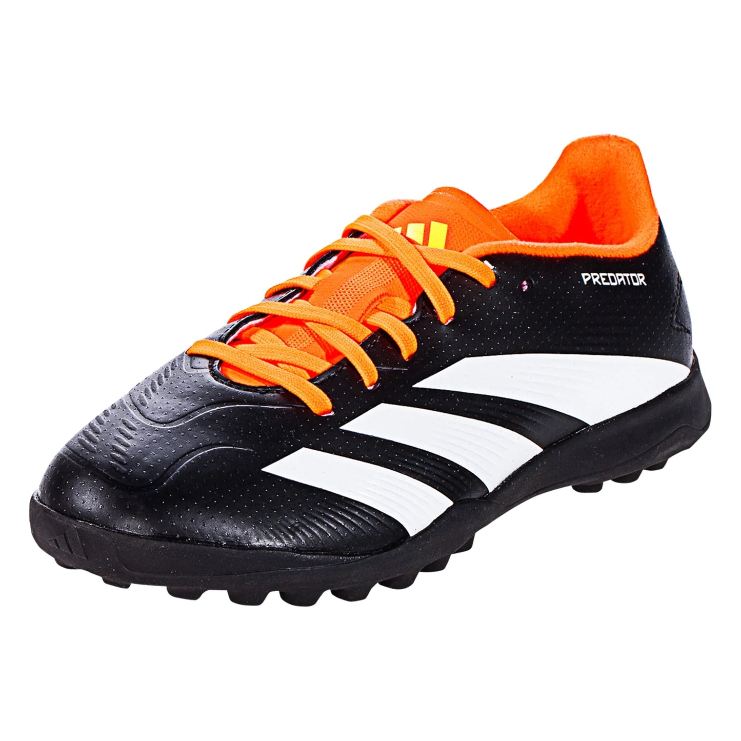 adidas Predator League Low TF Junior Turf Soccer Cleat - Core Black/White/Solar Red