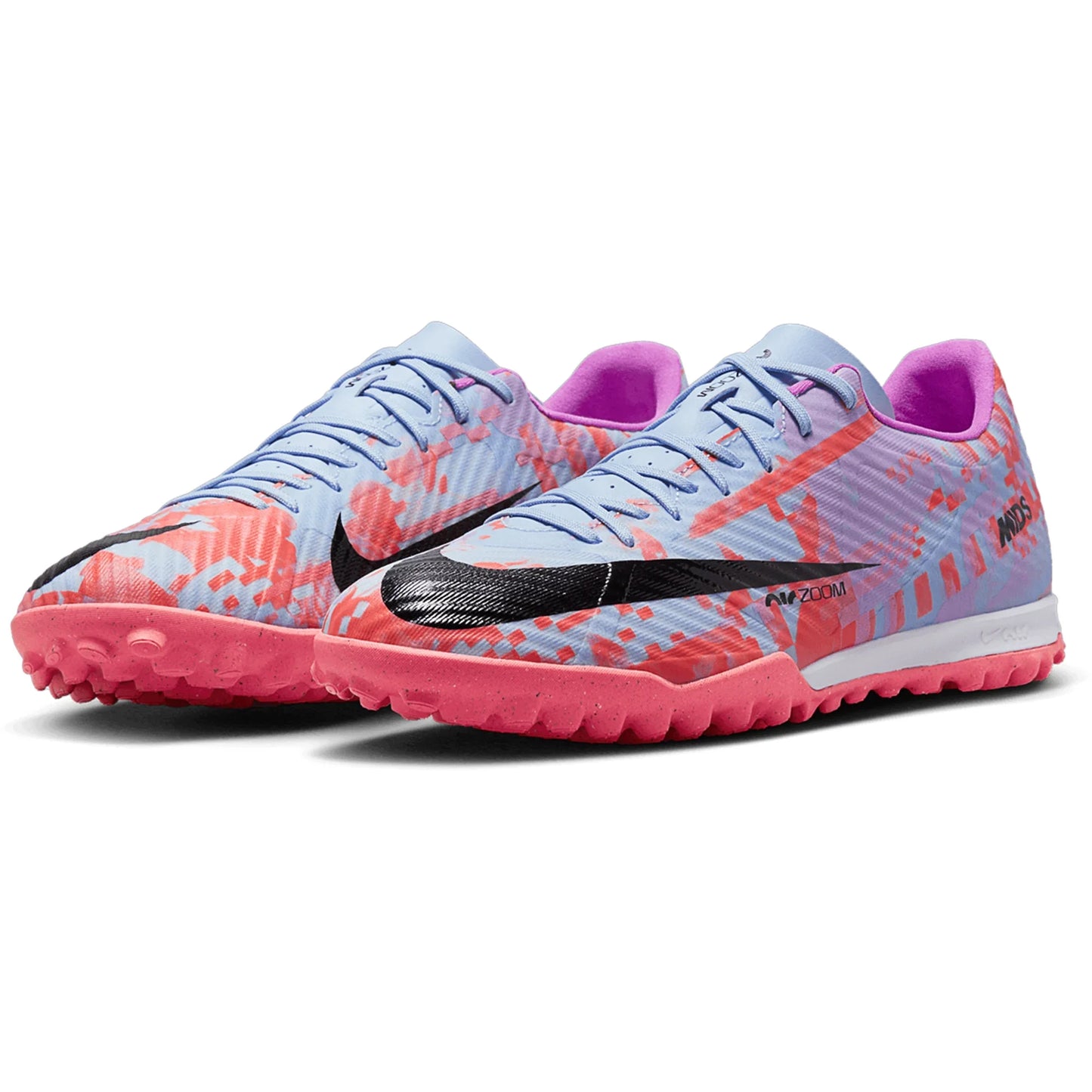 Nike Zoom Mercurial Dream Speed Vapor 15 Academy TF Turf Soccer Shoes - Cobalt/Black/Fuchsia/Pink/Red