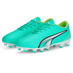 Puma Ultra Play TT Turf Soccer Cleat Peppermint/White/Yellow