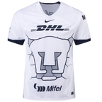 Nike Pumas UNAM Gustavo Javier del Prete Home Jersey w/ Liga MX Patch 23/24 (White/Obsidian)